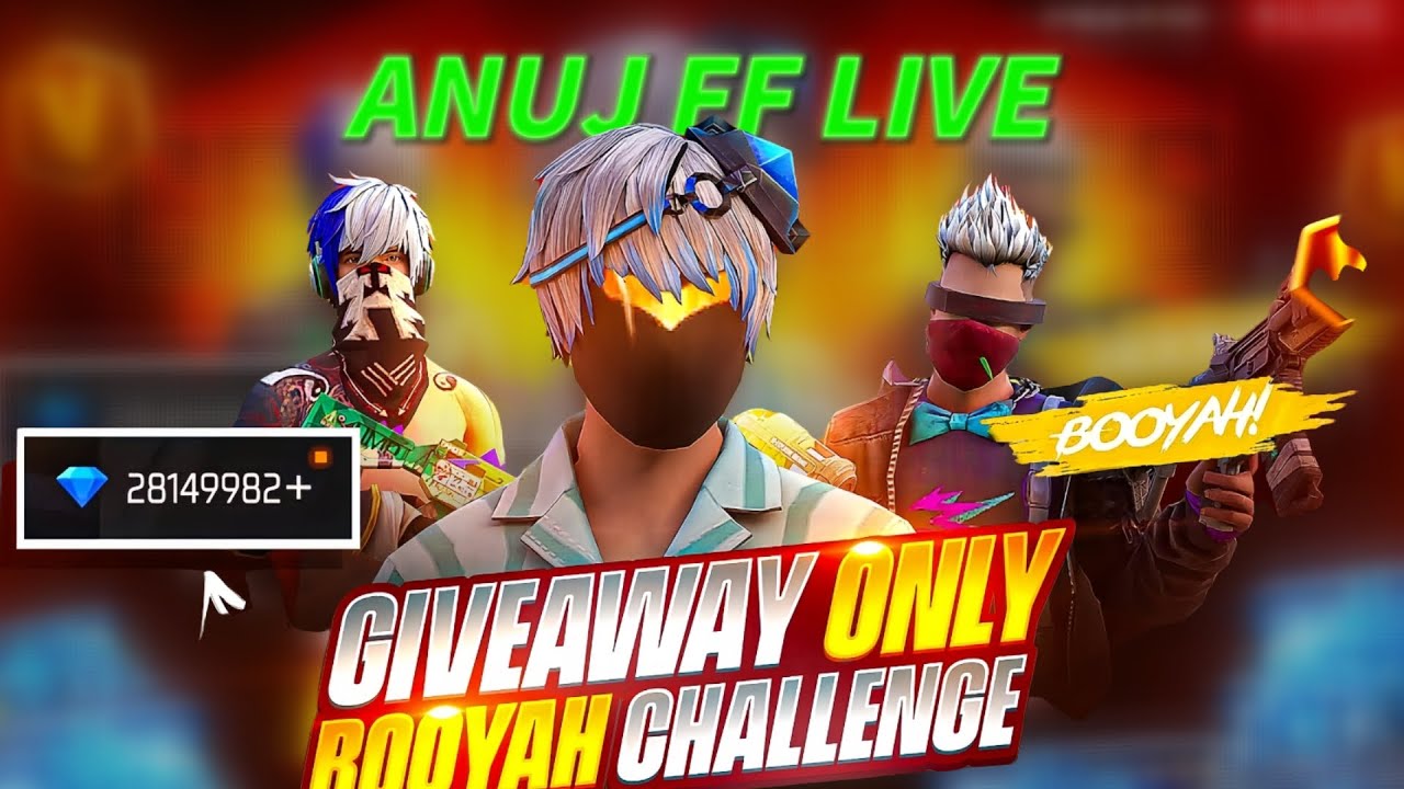 Unlimited Diamond Giveaway Free Fire Live Stream | Live Proof | Free Fire Live Event😘