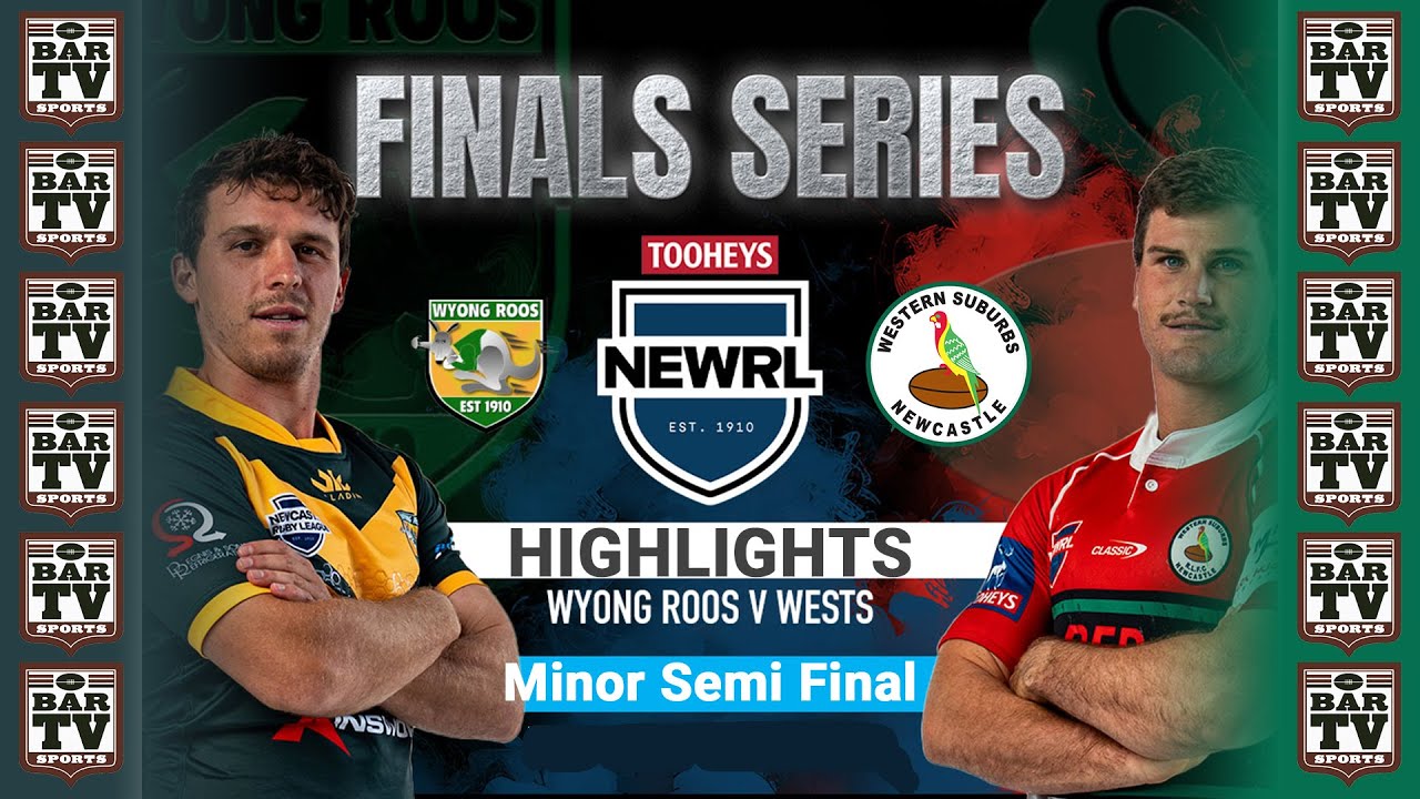 2025 NEWRL Minor Semi Final Highlights   Wyong v Western Suburbs