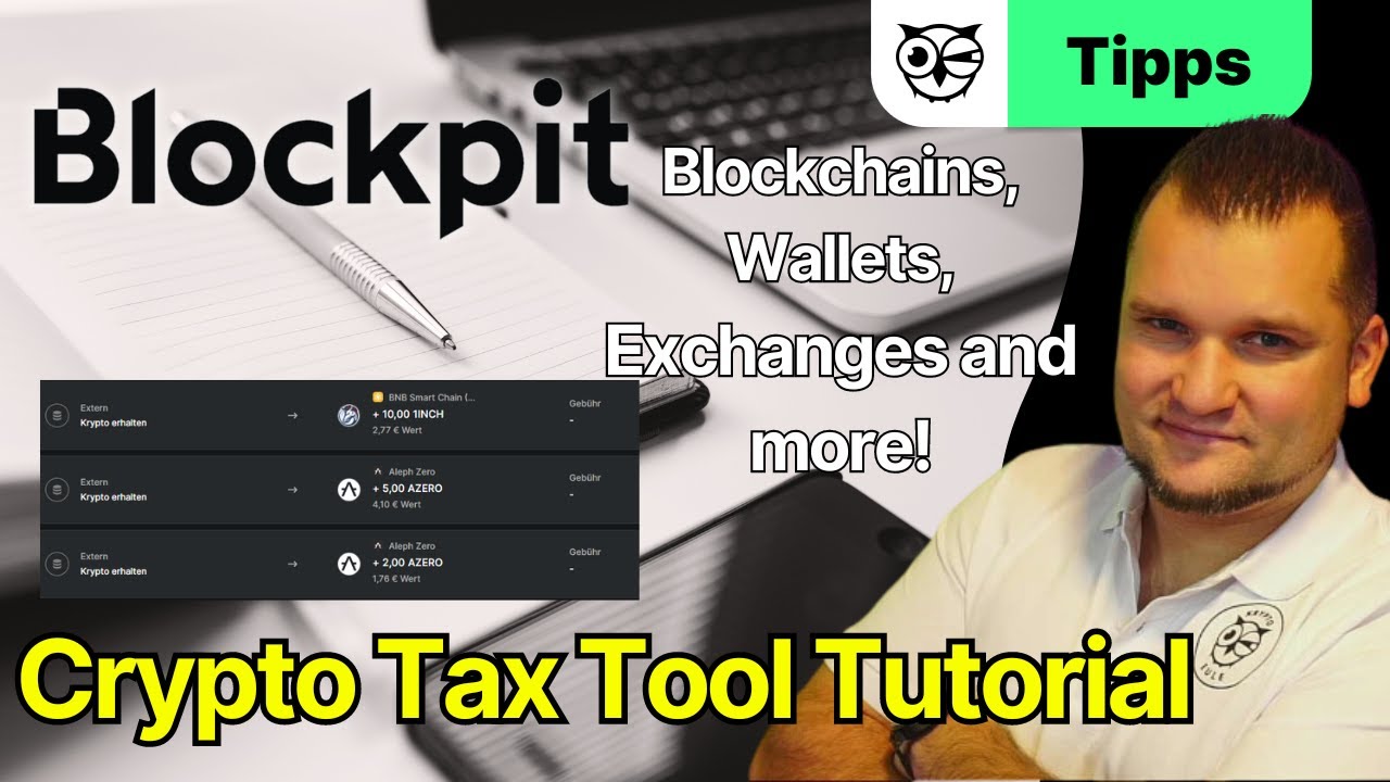 CRYPTO TAX TOOL BLOCKPIT! Blockpit Tutorial! It's so easy to do your tax return!