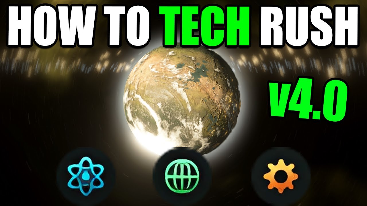 How To Tech Rush In Stellaris 4.0