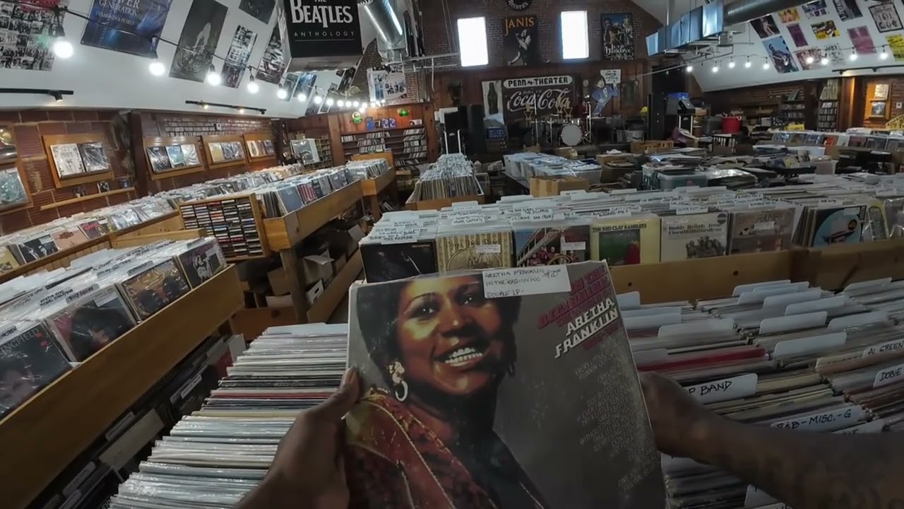 Record store Runthrough Trolley Stop Record Shop