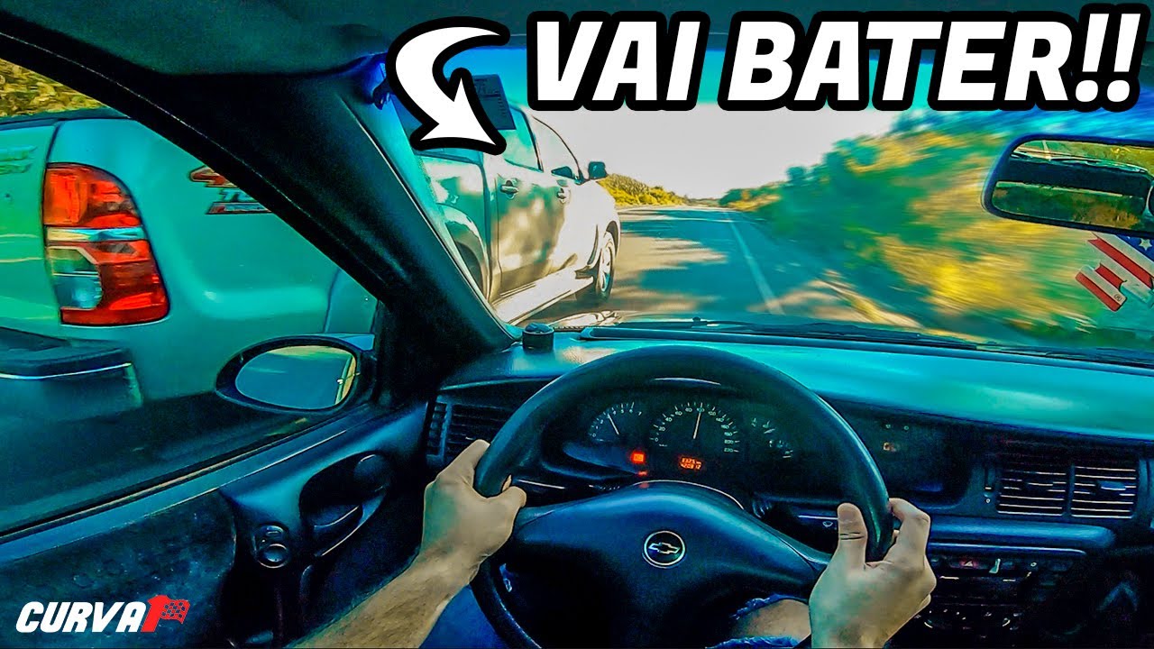 Me jogou pra fora da pista de Vectra!!