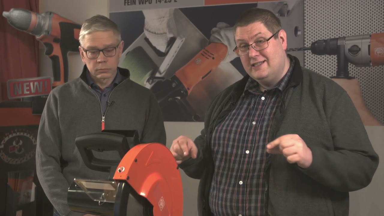 Fein metallisaha Mkas355 lanseeraus