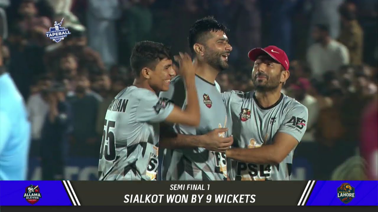 Highlights | Semi Final 1 | Allama XI Sialkot Vs Bao Bilal Lahore