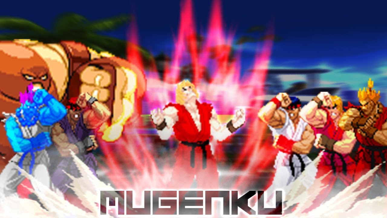 Ken (Webs of Freedom) vs Everyone! ft Gohan, Juggernaut! Street Fighter Multiverse