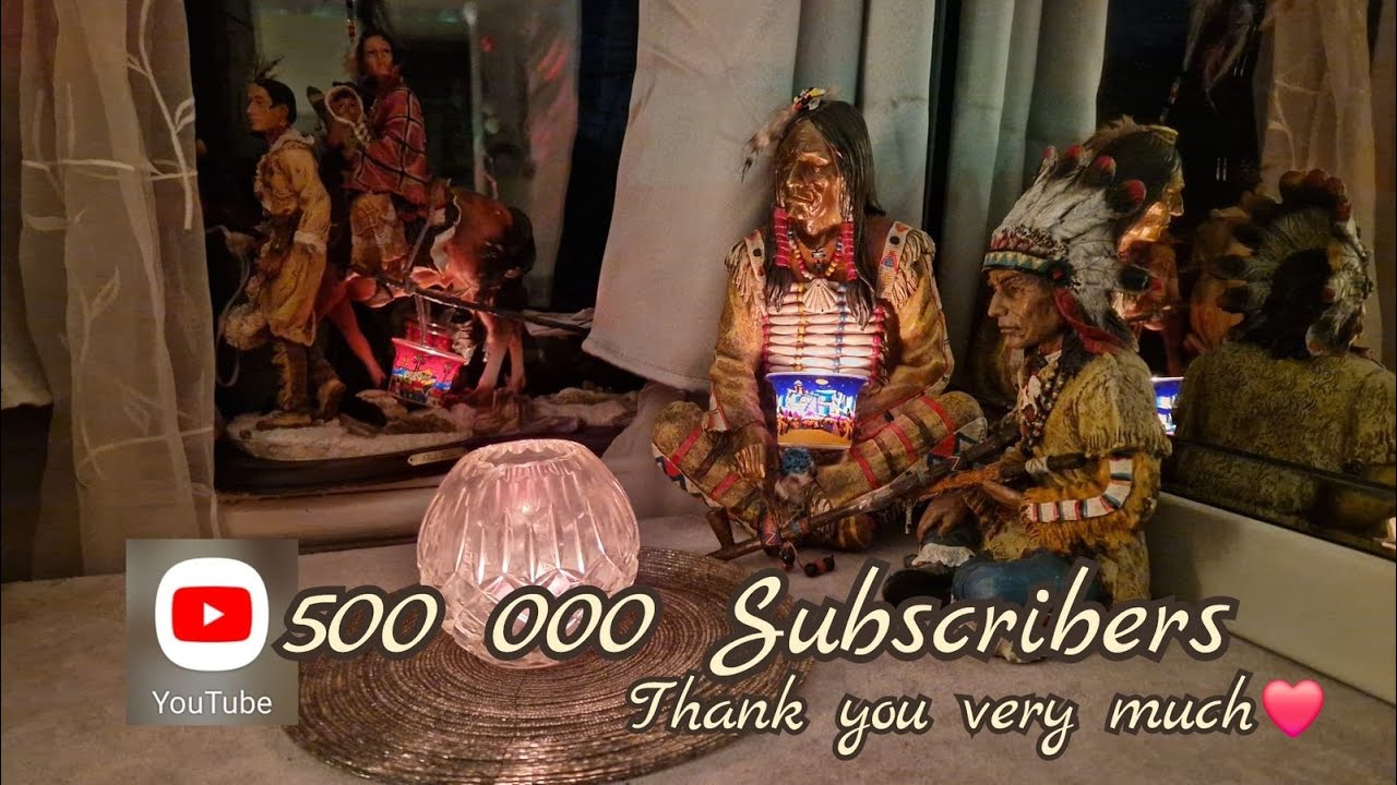 500 000 Subscribers, thank you all very much