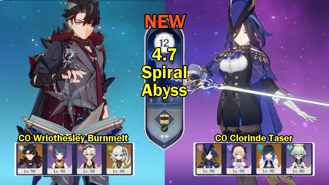 CLORINDE SWEEPS INSANE NEW ABYSS??? | NEW Spiral Abyss Floor 12