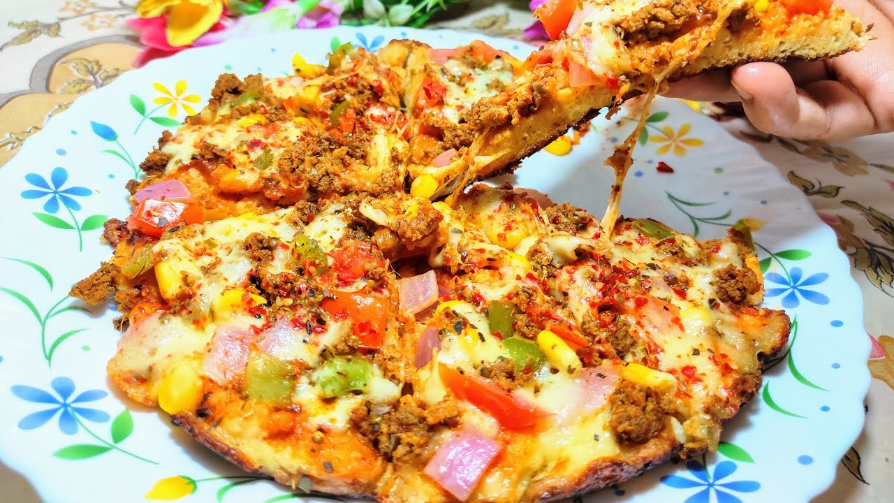 ✨ Instant Pizza | No Dough No Yeast No Bake Pizza | PIZZA HUT TASTE PIZZA ✨