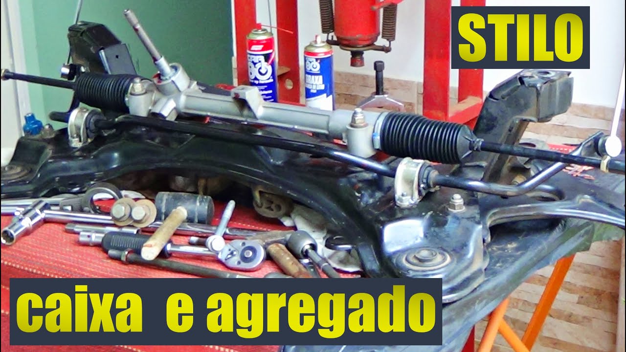 STILO/SUSPENSÃO E CAIXA DE DIREÇÃO TROCA DAS BUCHA.