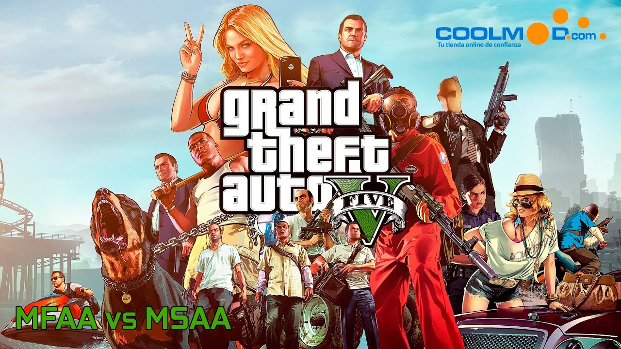 Coolmod - MFAA vs MSAA - GTA V
