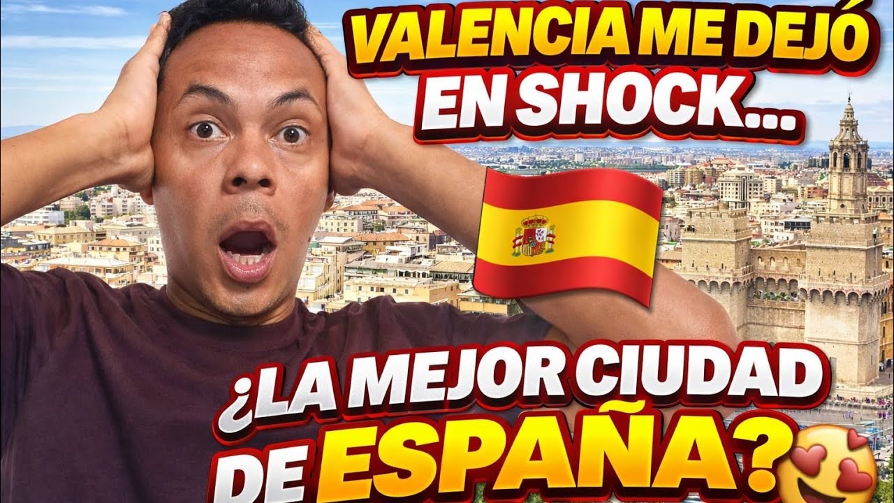 Valencia me dejó en shock… ¿La mejor ciudad de España? 🇪🇦🇪🇦