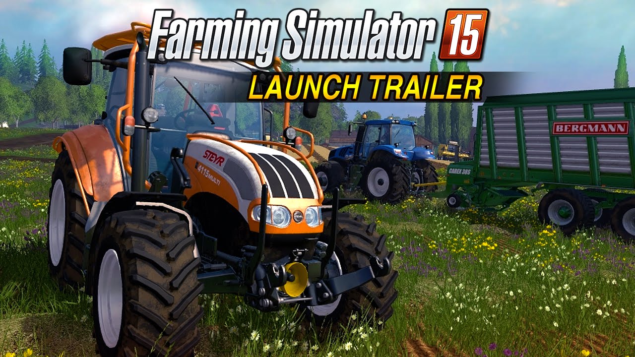 Farming Simulator 15 &ndash; трейлер запуска