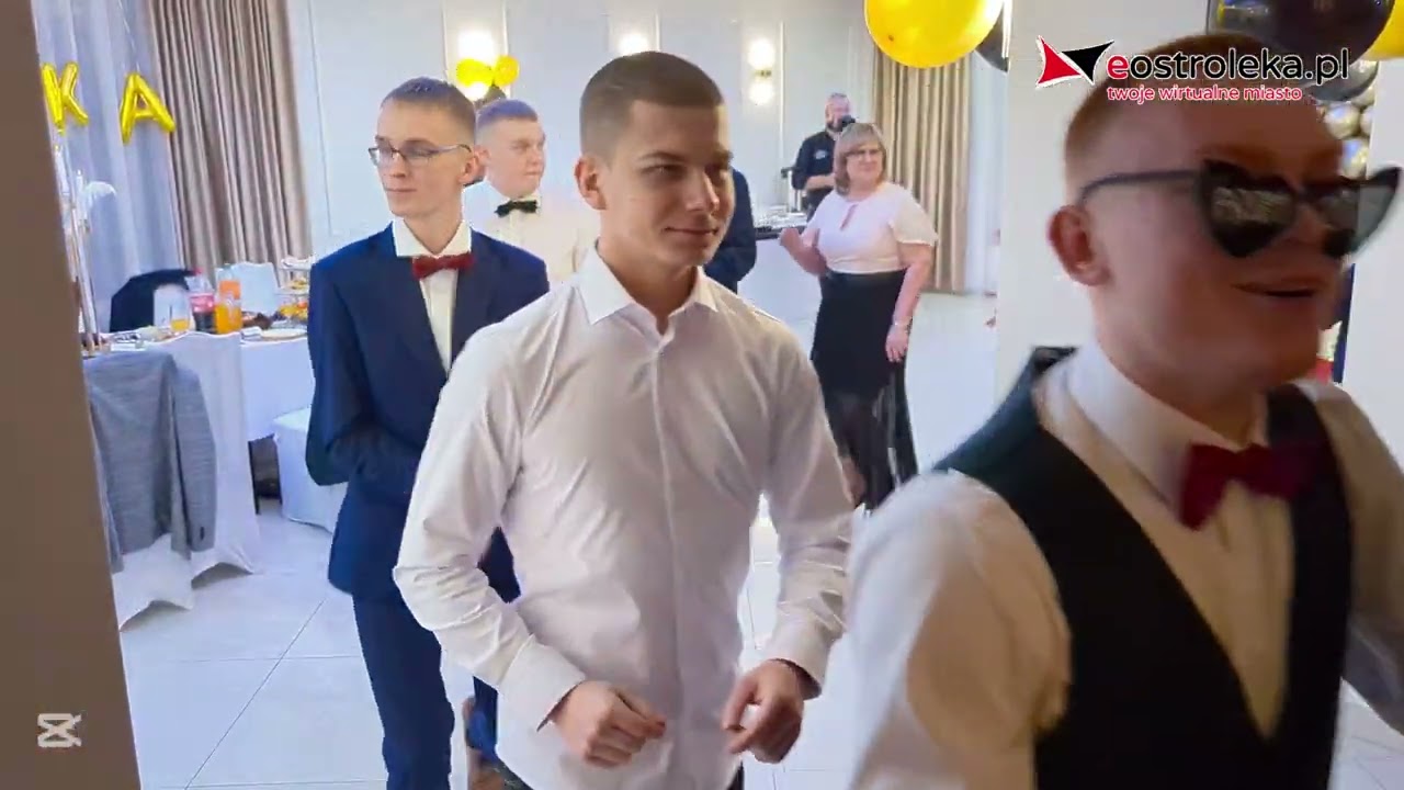 Studniówka 2025. Zabawa uczniów ZSP w Goworowie