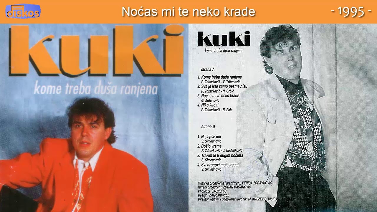 Ivan Kukolj Kuki - Nocas mi te neko krade - (Audio 1995)