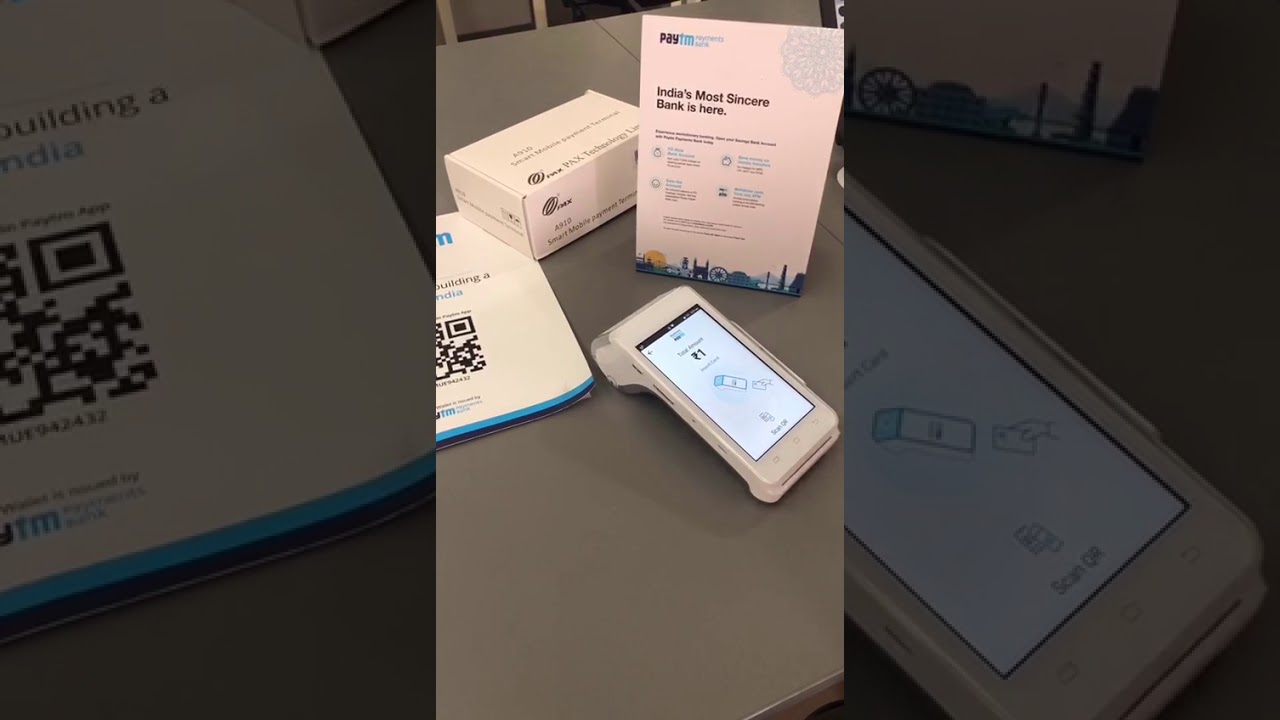 Paytm POS machine Simplify