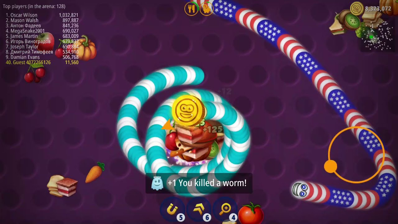 WormsZone.io Epic Kills| Shorts