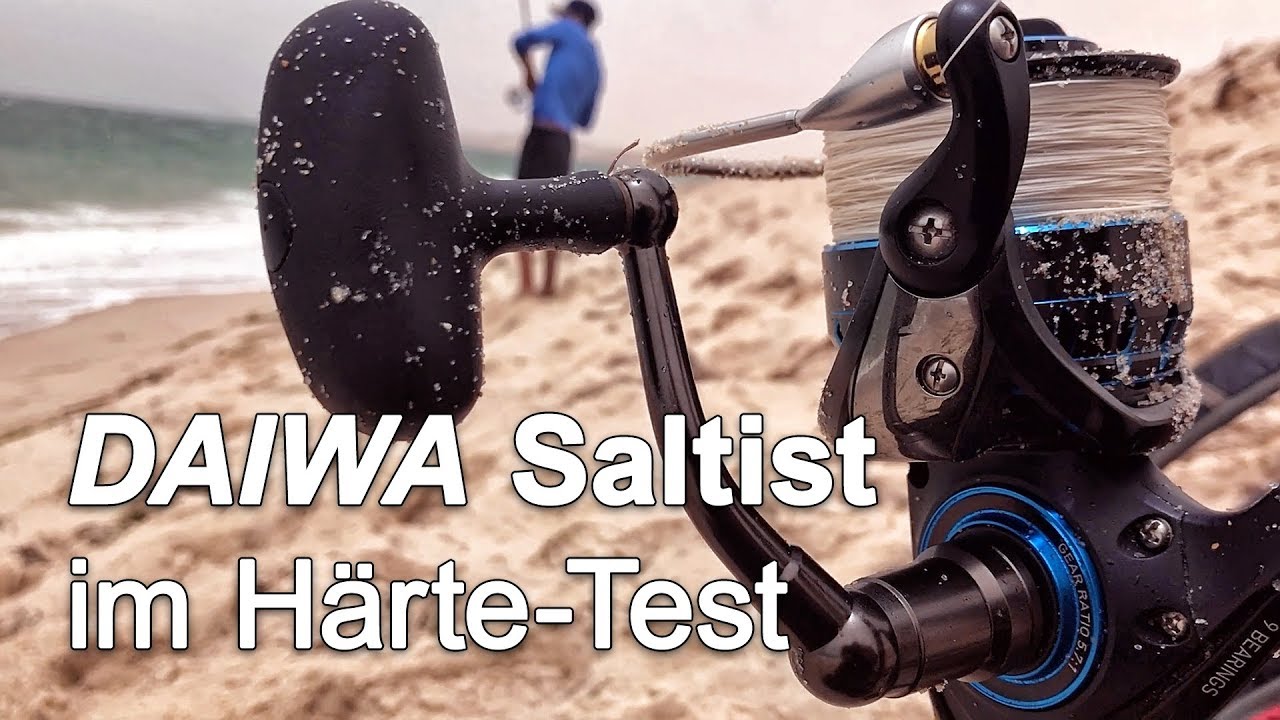 DAIWA SALTIST 2017 Angelrolle Spinning Reel im H&auml;rte-Test Hardcore Field Test Review