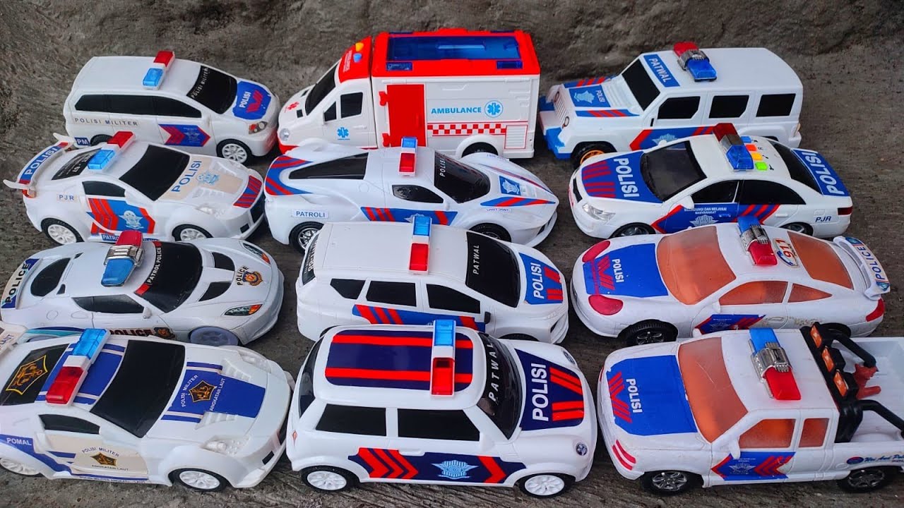 MENCARI & MELUNCURKAN MOBIL POLISI,MOBIL AMBULANCE,TRUK DUMP,MOBIL PJR,PATROLI,PATROLI,PATWAL,BUS
