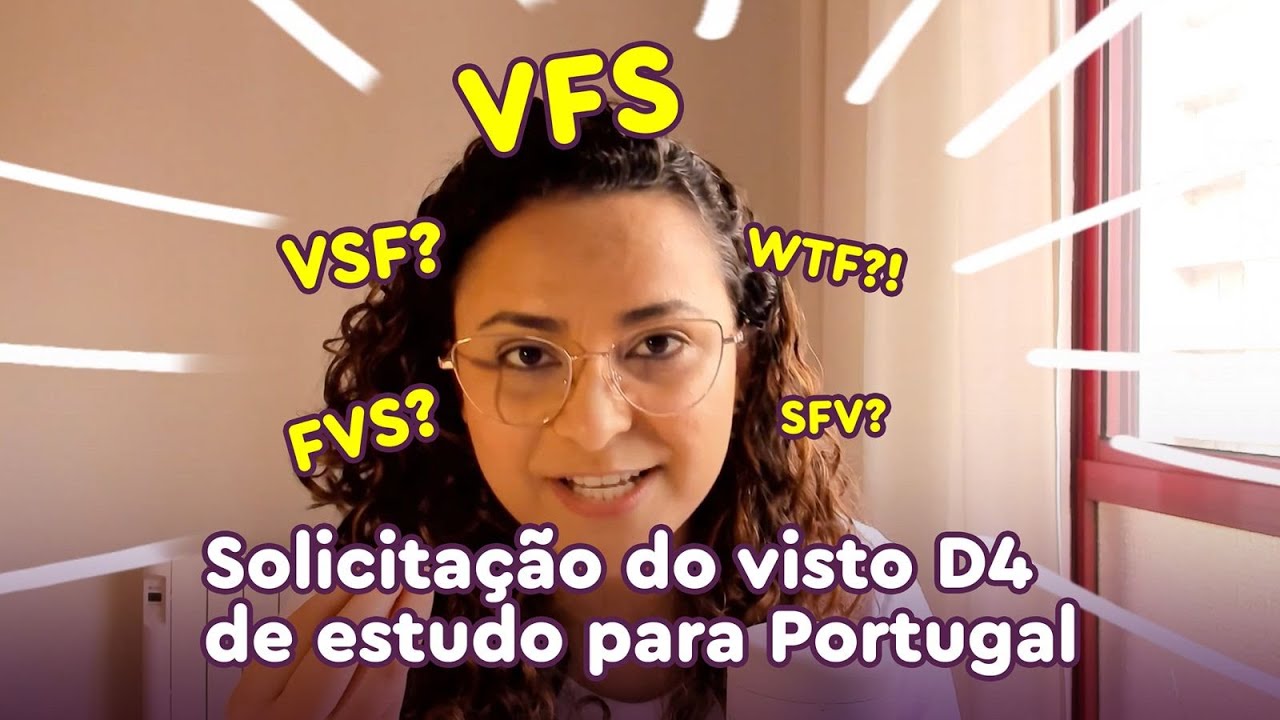 #4 Solicitação do Visto D4 de Estudo para Portugal | Josi em Portugal