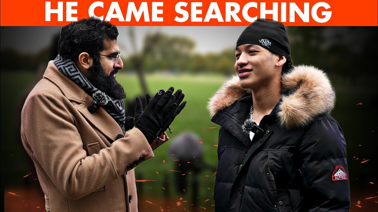 Young Buddhist Questions Islam | Smile2jannah | Speakers Corner | 4K