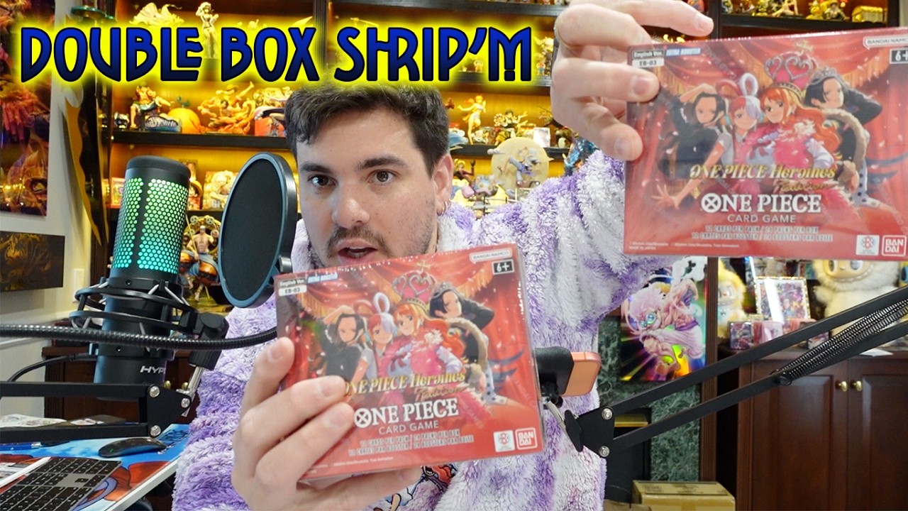 EB03 Героическое издание - Карточная игра One Piece - Открытие бустер-бокса (2 шт.)