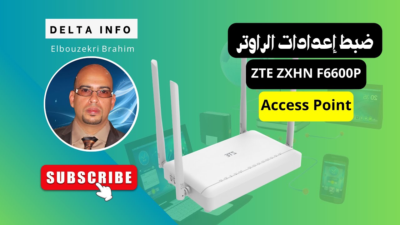 configuration ZTE ZXHN F6600P point d'accès