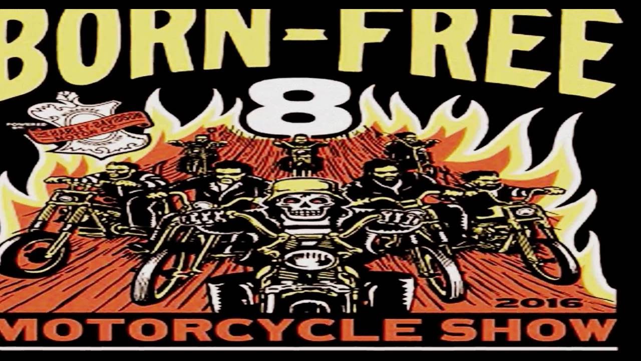 BORN FREE 8 Biker show GRASS PASS 2016 GOPRO SPORTSTER