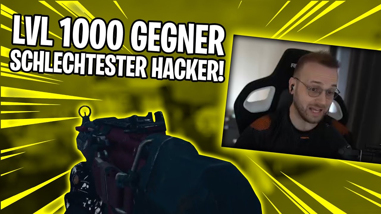DER GEGNER ist LVL 1000! SCHLECHTESTER HACKER?!🤣🔥 |WARZONE