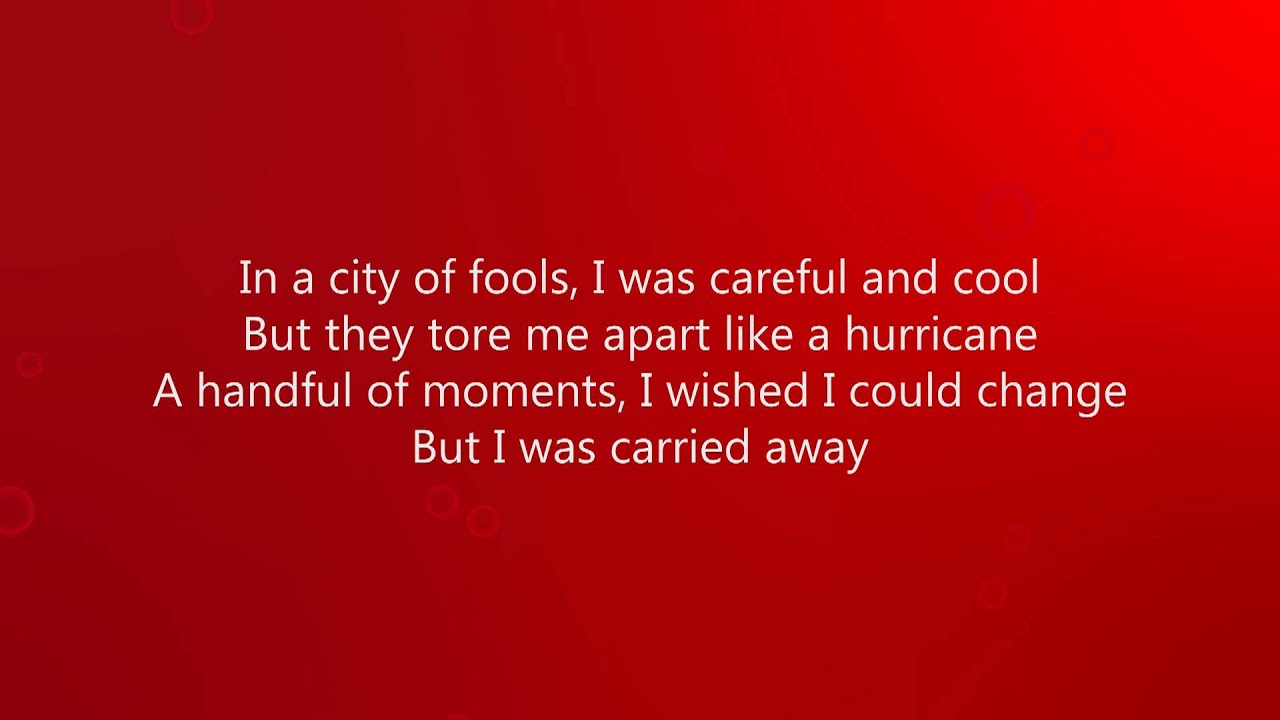All Time Low  - Therapy Lyrics