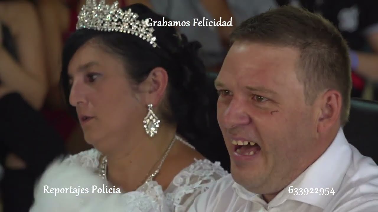 Boda Gitana Emilio y Gloria Parte 1 (culto y comida) #Grabamosfelicidad 633922954