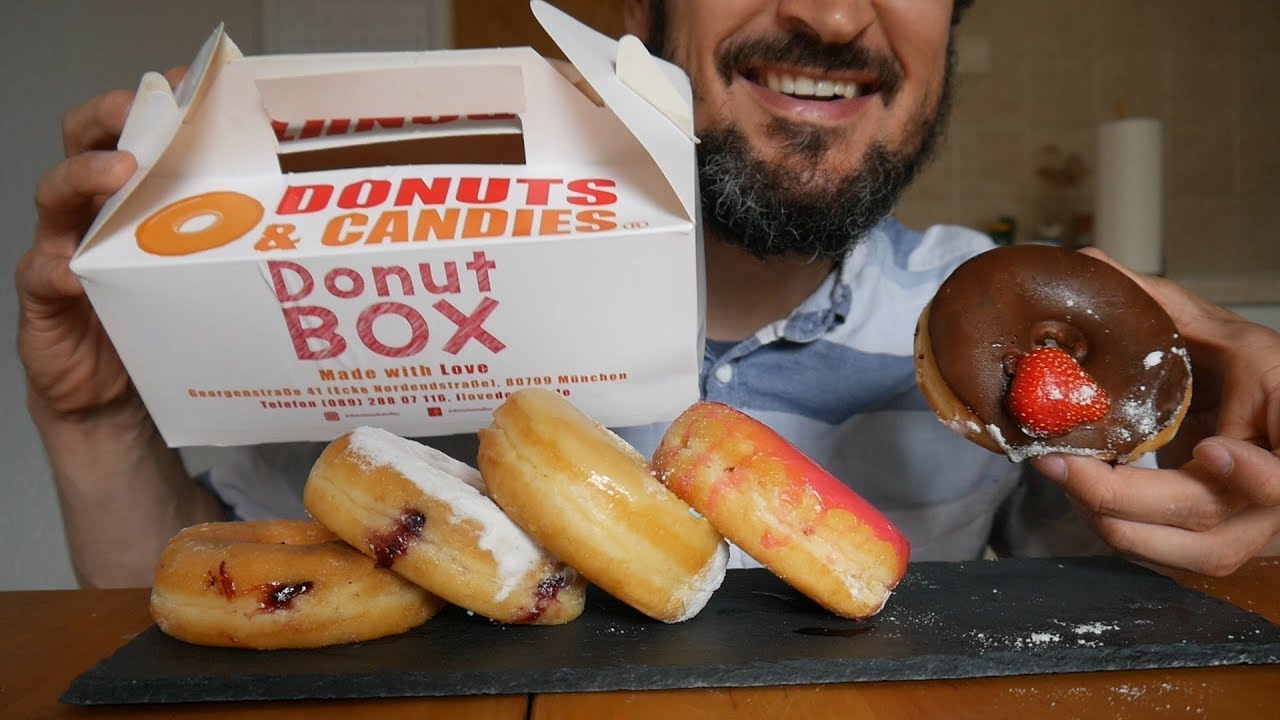 ASMR DEUTSCH – Beste Donuts in München – Donuts & Candies