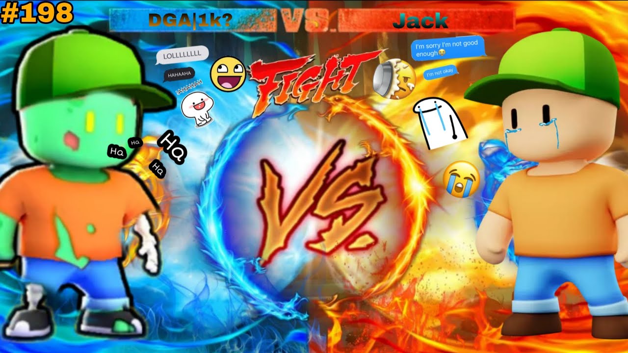 Jack lost the 1v1 in Block dash 😭😧 Gameplay | #198 