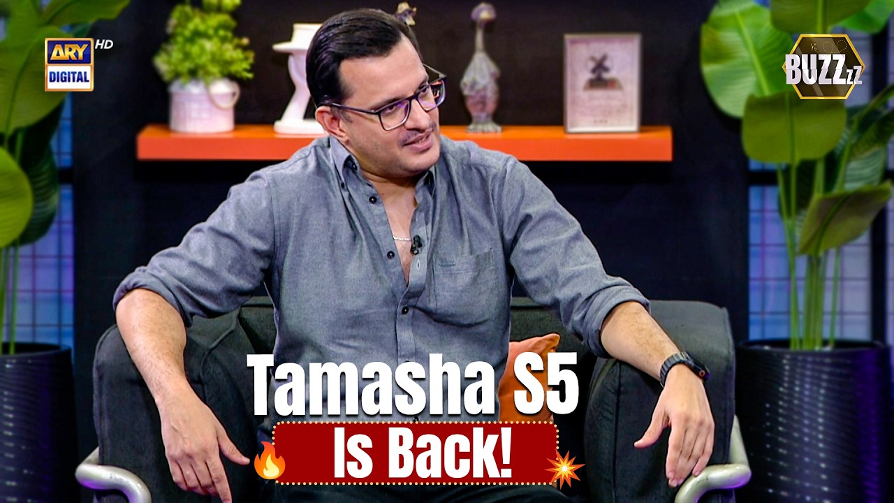 Finally! Tamasha Season 5 Ka Intezaar Huwa Khatam 😍 | Buzz | Hassan Choudary | ARY Digital