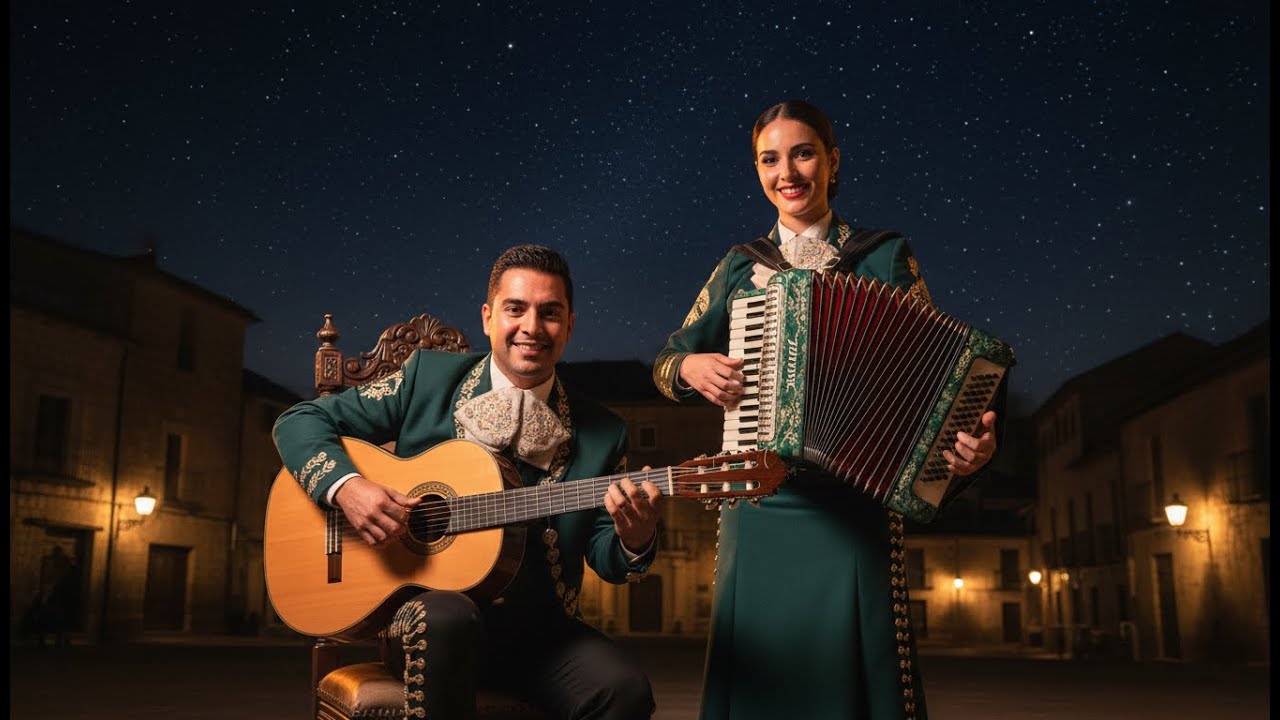 Moonlight Classic Mexico Mariachi to Rest at Night | Guitar & Accordion