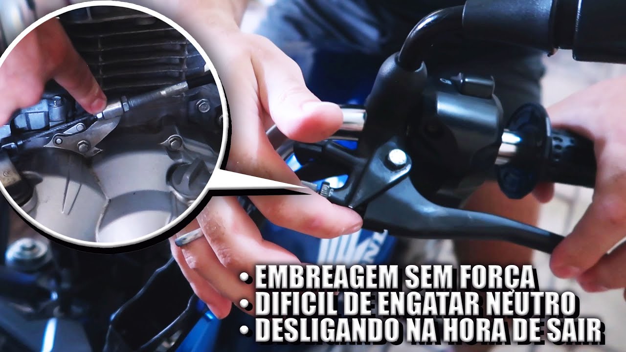 COMO REGULAR A EMBREAGEM DA SUA MOTO CORRETAMENTE EM CASA