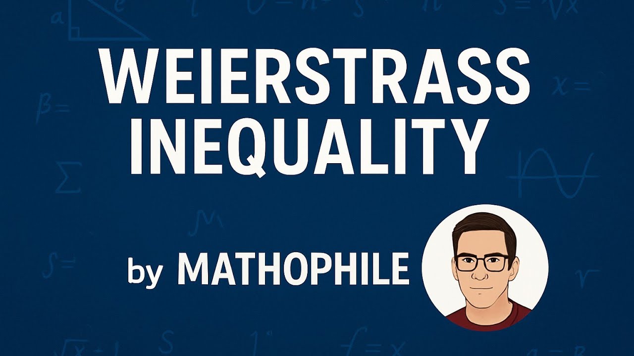 WEIERSTRASS INEQUALITY || WITH PROPER EXAMPLES || B.Sc  & M.Sc in MATHEMATICS, IIT-JAM, CSIR-NET ||