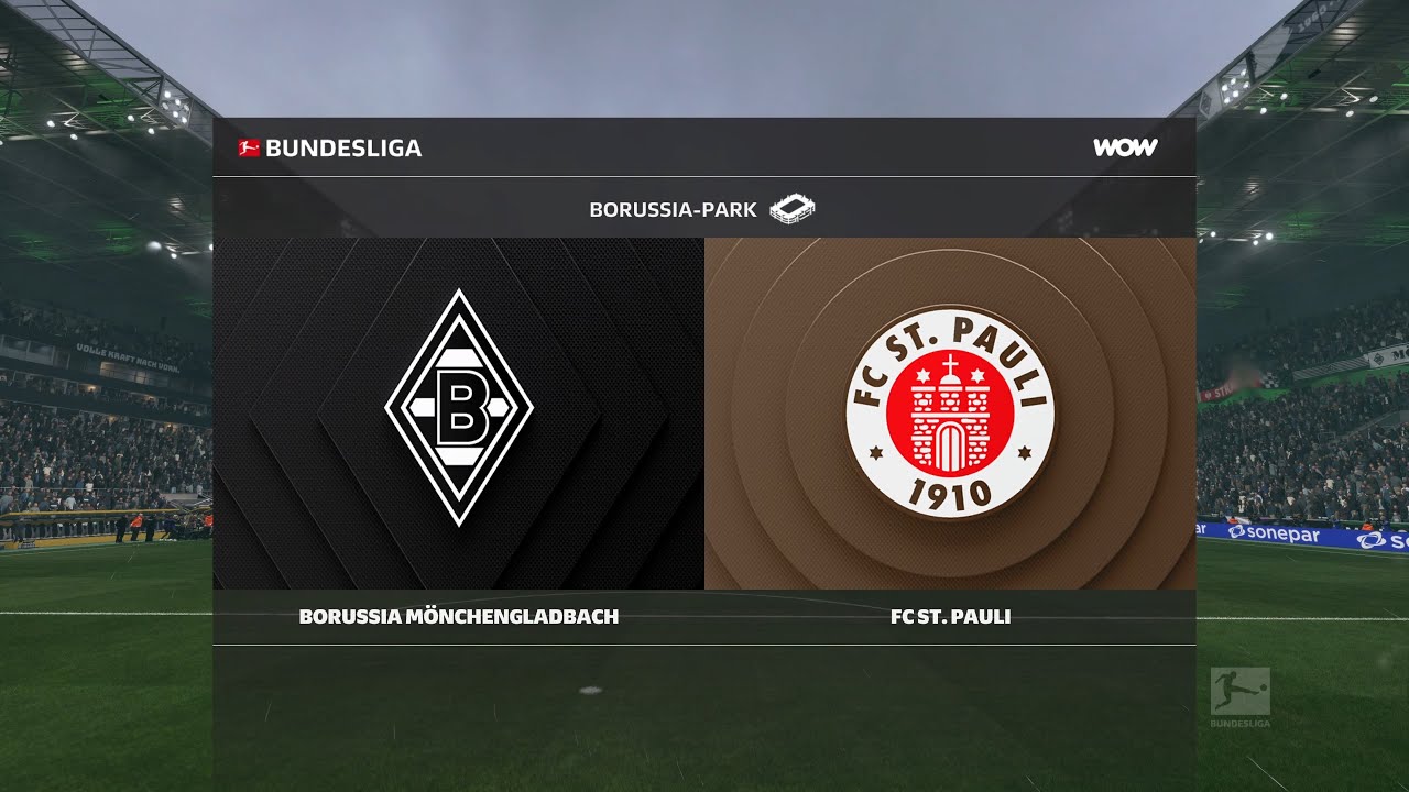 EA SPORTS FC 26 | Career | Season 2026-27 | Bundesliga | Borussia Mönchengladbach v FC St. Pauli