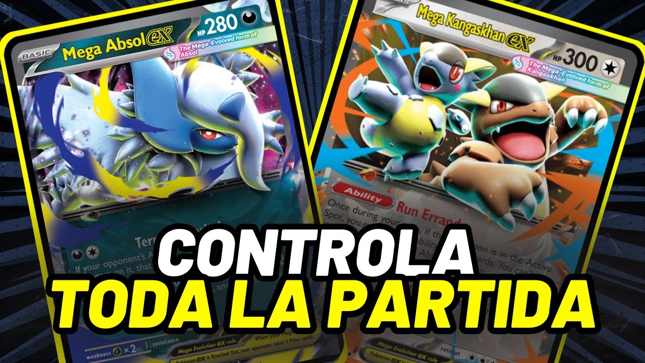 EL MEJOR DECK CONTROL EN POKEMON TCG | MEGA ABSOL EX