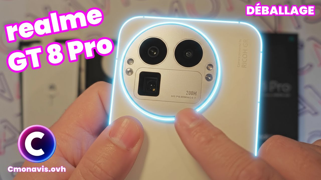 Déballage realme GT 8 Pro