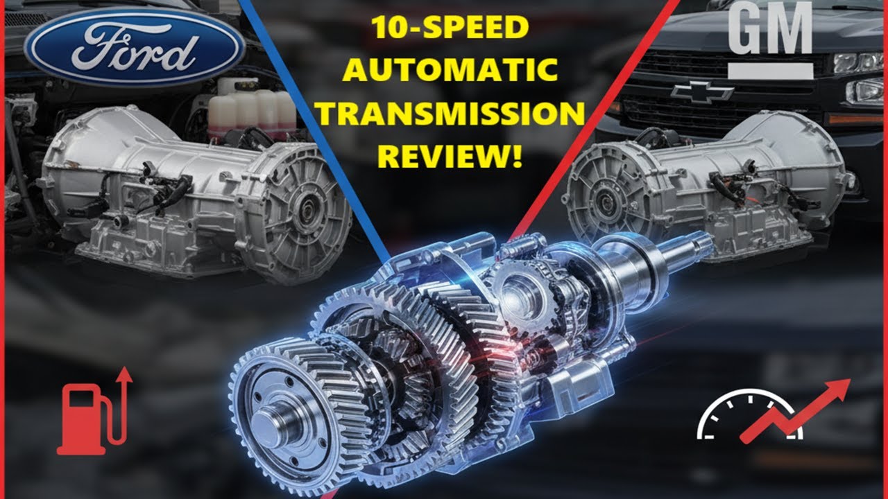 FORD-GM 10-SPEED AUTOMATIC TRANSMISSION REVIEW, PROBLEMS, PROS AND CONS, RELIABILITY, FAILURES, OIL?