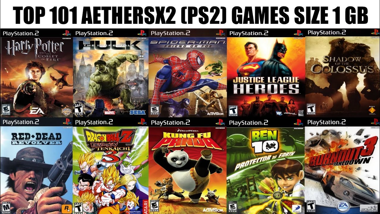 Top 101 Game Aethersx2 Terbaik Size 1GB 2024 Versi Game Box2002