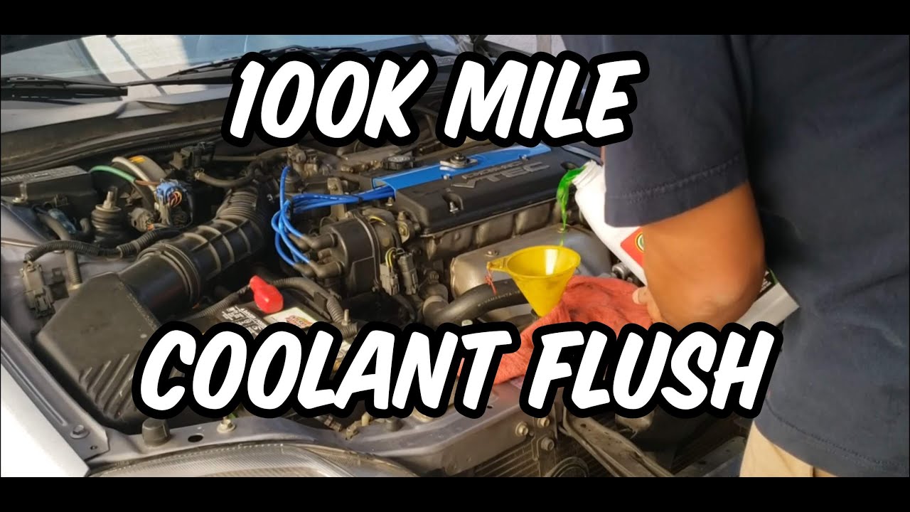 Coolant Flush, Thermostat Replacement-5th Gen Prelude