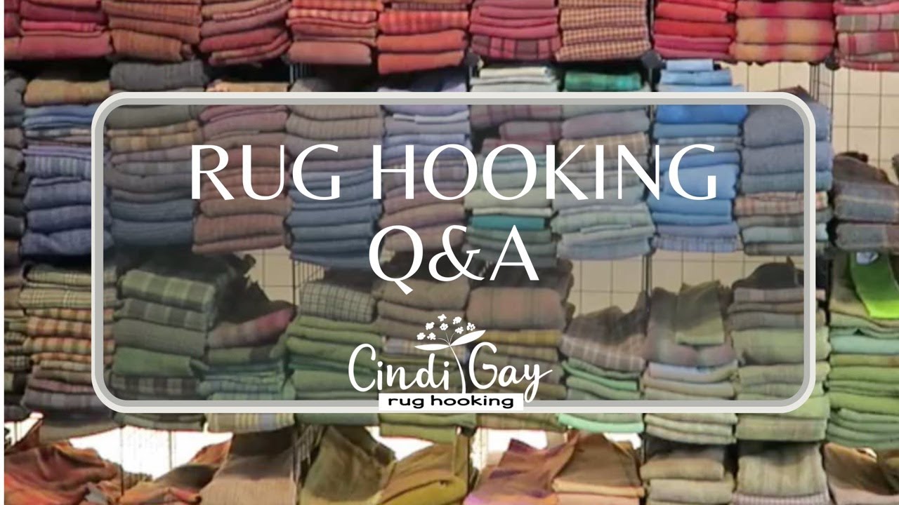 В прямом эфире! Часы работы офиса в первый вторник — Cindi Gay Rug Hooking