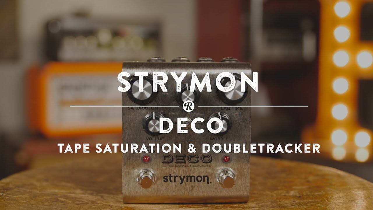Strymon Deco Tape Saturation & Doubletracker | Демонстрационное видео реверберации