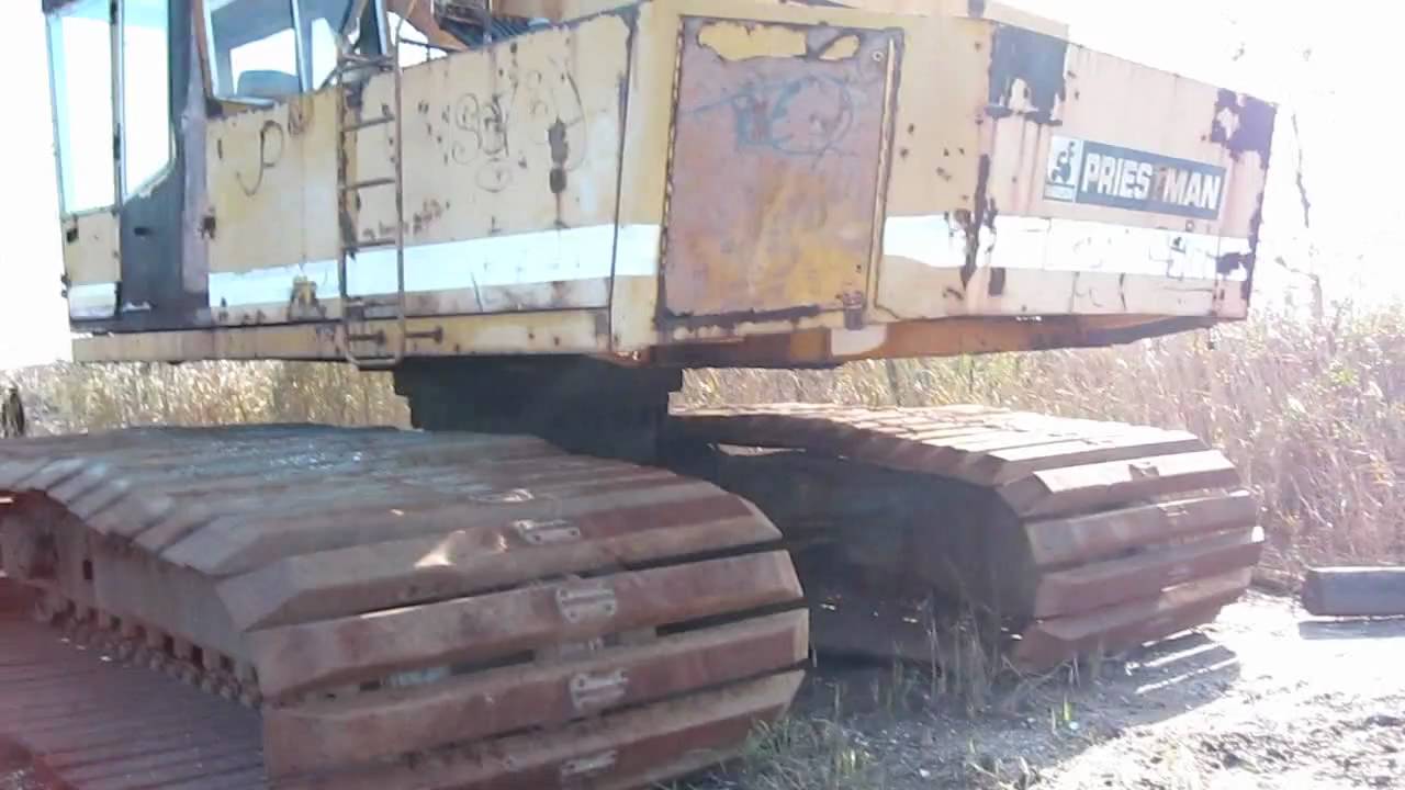Priestman VC20 Long Reach Excavator Walk Around