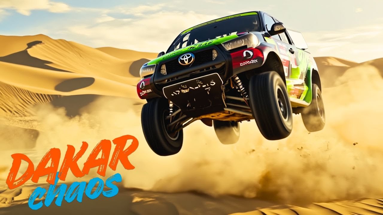Dakar Desert Rally Pickup Gameplay PS5 | Crazy Desert Ride 🤯