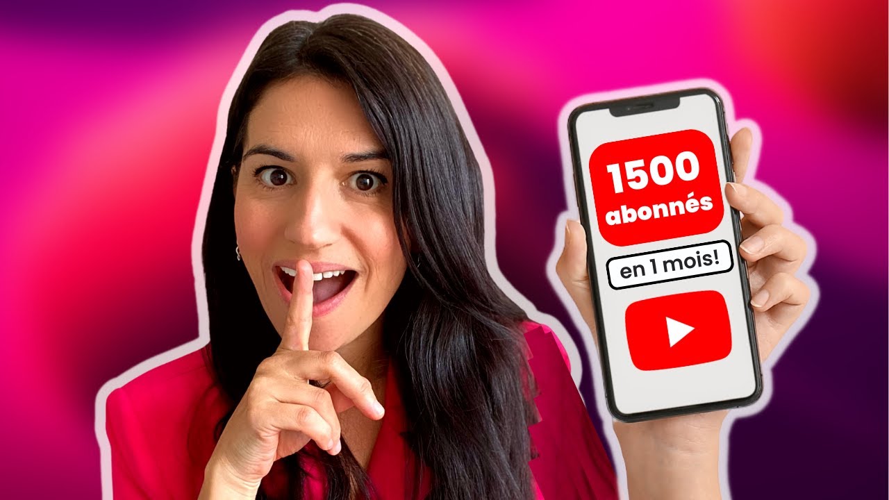 Comment Avoir 1000 ABONNÉS YouTube RAPIDEMENT en 2023 ? (Mes secrets pour y'arriver)