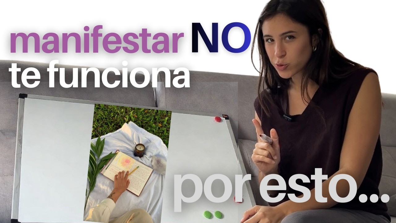 Manifestar no te funciona aunque lo hagas bien (por esto)