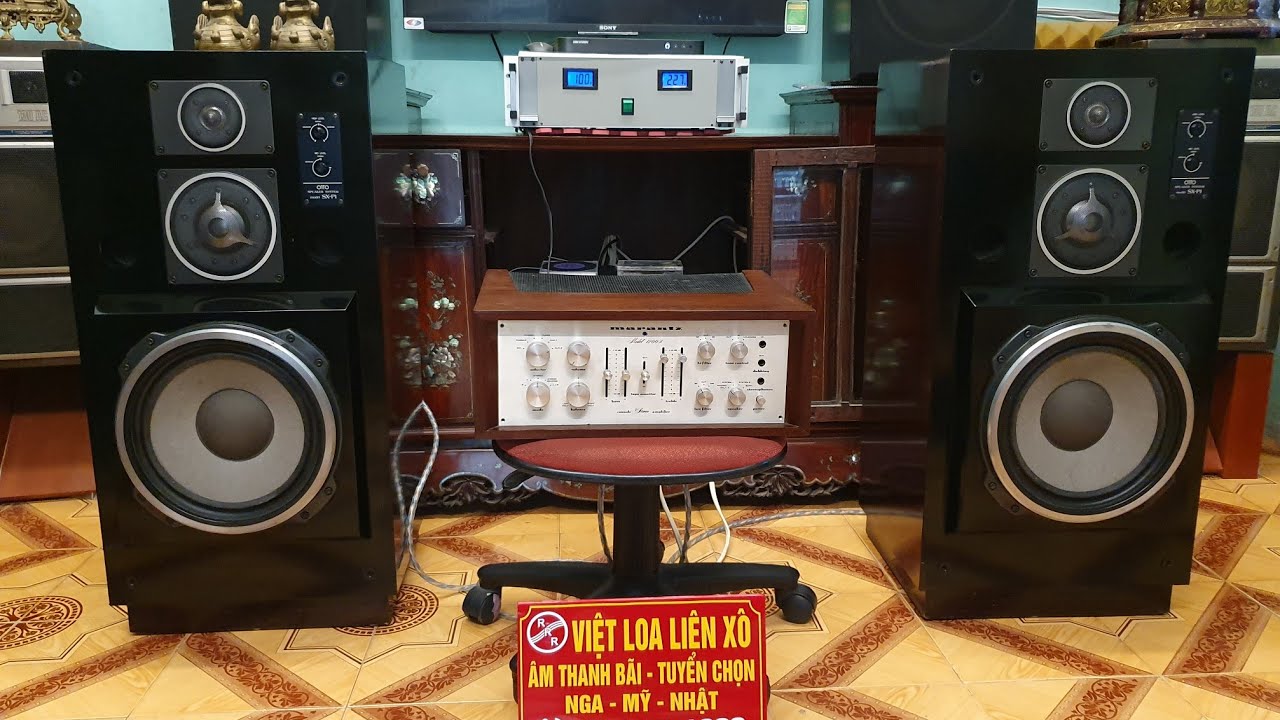 3/6/2019. Về Loa Khủng Long Otto SX - P1 ( Chất &acirc;m Hi end ) Gh&eacute;p Amply Mrantz -1200B. Ngọt Như m&iacute;a