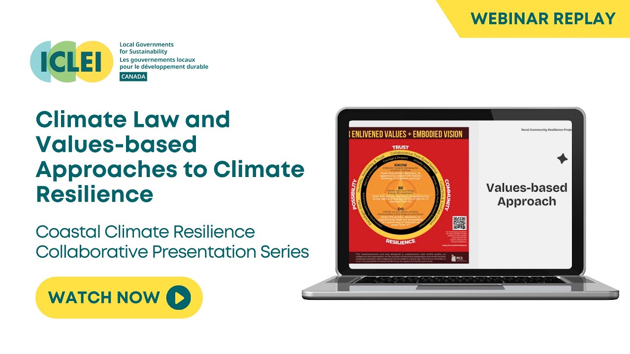 CCRC Presentation Series: Climate Law and Values-based Approaches to Climate Resilience